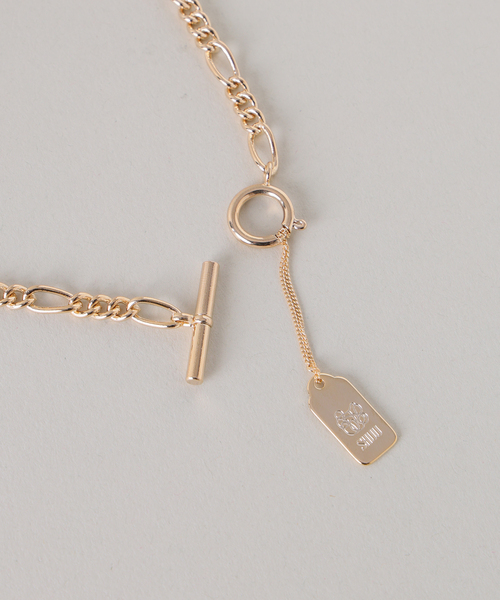 Noble（ノーブル）の「SHUU/シュウ 葵AOI NECKLACE（ネックレス・レディース・ゴールド・FREE）」の9枚目の写真