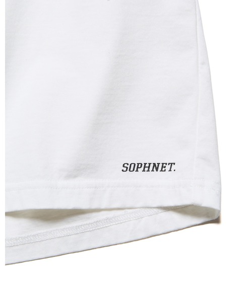 SOPHNET.(ソフネット)の「LUSTER COTTON ESSENTIAL S/S TEE(Tシャツ/カットソー・メンズ・ブラック/ホワイト/オレンジ・1/2/3/4)」の10枚目の写真