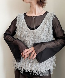 styiro（スタイロ）の「もじゃもじゃベスト（ベスト）」