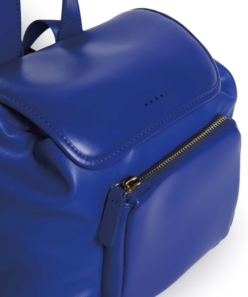MARNI(マルニ)の「MARNI(マルニ)Kids & Junior フェイクレザー バックパック(バックパック/リュック・キッズ・ブルー・ONE SIZE)」の4枚目の写真