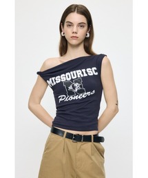MOUSSY｜マウジー（レディース）のタンクトップ（ブルー・ネイビー 