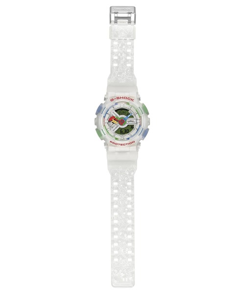 G-SHOCK（ジーショック）の「ポケモン30周年記念コラボレーションモデル / GA-110PKM-7AJR（アナログ腕時計・メンズ・ホワイト・FREE）」の2枚目の写真