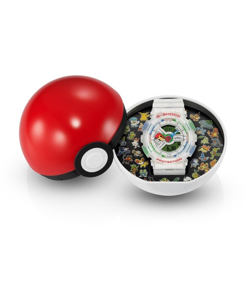 G-SHOCK（ジーショック）の「ポケモン30周年記念コラボレーションモデル / GA-110PKM-7AJR（アナログ腕時計・メンズ・ホワイト・FREE）」の12枚目の写真