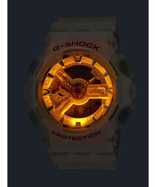 G-SHOCK（ジーショック）の「ポケモン30周年記念コラボレーションモデル / GA-110PKM-7AJR（アナログ腕時計・メンズ・ホワイト・FREE）」の9枚目の写真