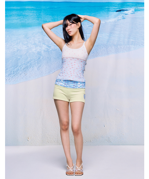 HONKYO(ホンキョ)の「Dream-like Button Layered Shorts(その他パンツ・レディース・その他・FREE)」の4枚目の写真