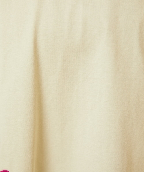 Jocomomola（ホコモモラ）の「【接触冷感】Amigo フラワー刺繍プリントカットソー（Tシャツ/カットソー・レディース・ネイビー/クリーム・40）」の14枚目の写真
