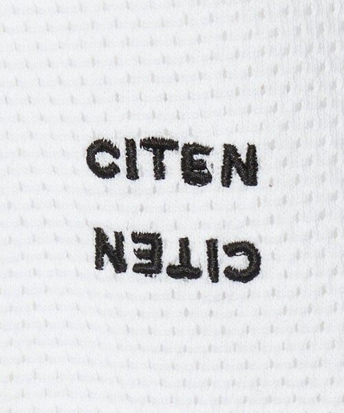 CITEN(シテン)の「<CITEN>コットンメッシュスリーブレスT(タンクトップ・メンズ・ホワイト/ブラック・L/M)」の12枚目の写真
