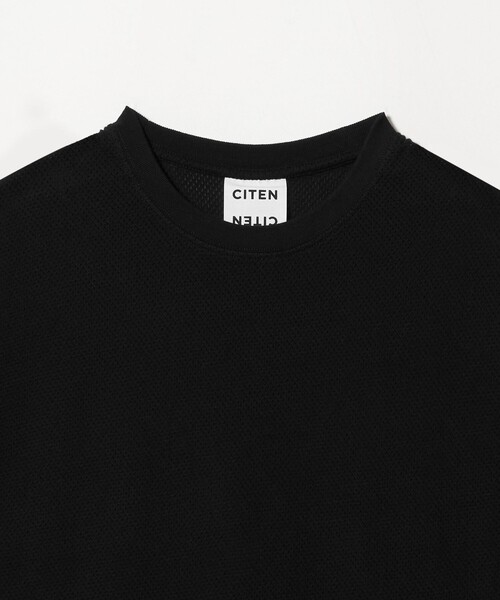 CITEN(シテン)の「<CITEN>コットンメッシュスリーブレスT(タンクトップ・メンズ・ホワイト/ブラック・L/M)」の16枚目の写真
