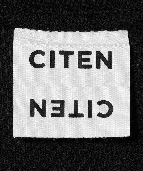 CITEN(シテン)の「<CITEN>コットンメッシュスリーブレスT(タンクトップ・メンズ・ホワイト/ブラック・L/M)」の21枚目の写真