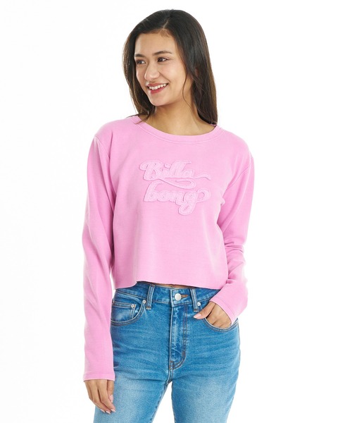 BILLABONG(ビラボン)の「BILLABONG/ビラボン 長袖Tシャツ ロンT BG014056(Tシャツ/カットソー・レディース・ブラック/アイボリー/ブラウン/ピンク・L/M)」の4枚目の写真