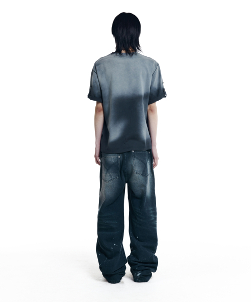 AAKAM(アーカム)の「Splatter Painted Denim Pants (Blue)(デニムパンツ・レディース・その他・1/2)」の15枚目の写真