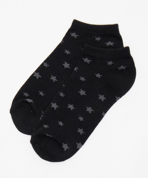 WEGO(ウィゴー)の「WEGO/ミニスター総柄ショートソックス(ソックス/靴下・メンズ・ブラック/ブラウン・25-27CM)」の8枚目の写真