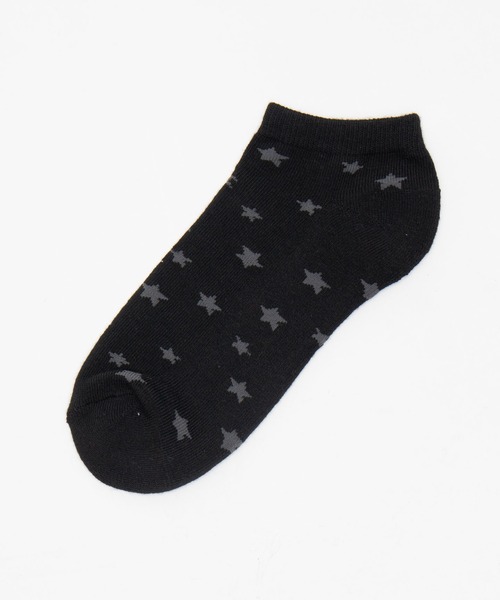 WEGO(ウィゴー)の「WEGO/ミニスター総柄ショートソックス(ソックス/靴下・メンズ・ブラック/ブラウン・25-27CM)」の11枚目の写真