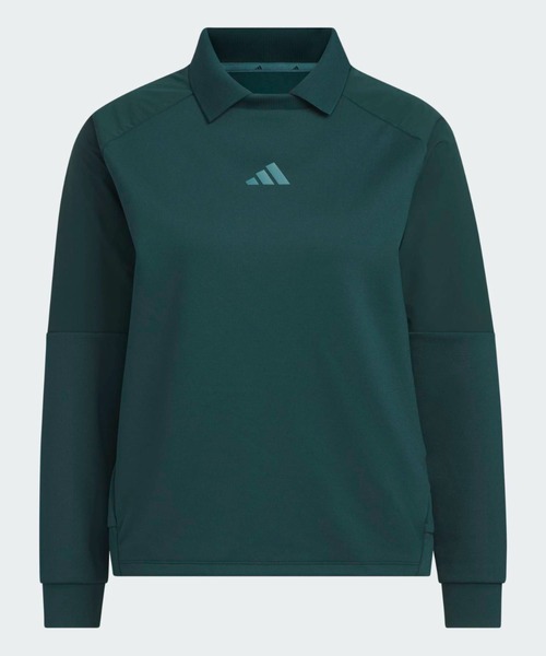 adidas(アディダス)の「スウェットシャツ 長袖【adidas Golf/アディダスゴルフ】(スウェット・レディース・グリーン・SMALL/MEDIUM/LARGE/X-LARGE/XX-LARGE/X-SMALL)」の6枚目の写真