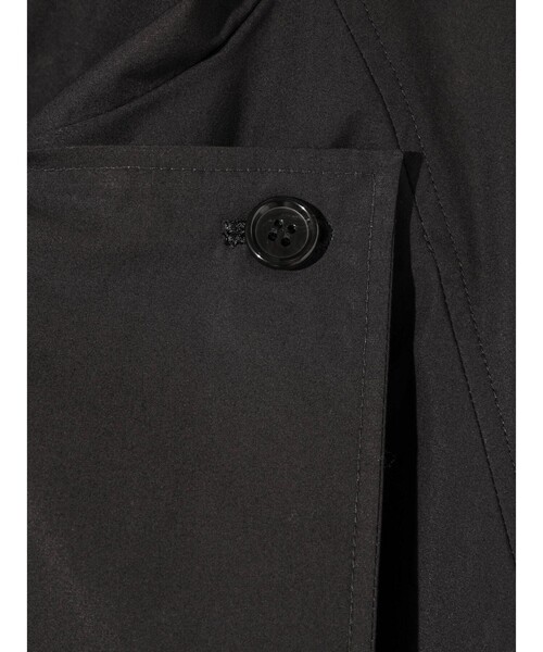 MIDIUMISOLID(ミディウミソリッド)の「MIDIUMISOLID for Ladies ラップトレンチシャツ(シャツ/ブラウス・レディース・ネイビー/ベージュ・FREE)」の9枚目の写真