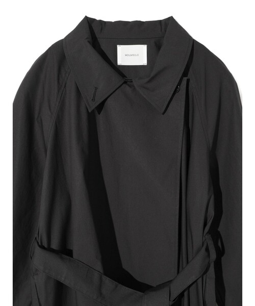 MIDIUMISOLID(ミディウミソリッド)の「MIDIUMISOLID for Ladies ラップトレンチシャツ(シャツ/ブラウス・レディース・ネイビー/ベージュ・FREE)」の18枚目の写真