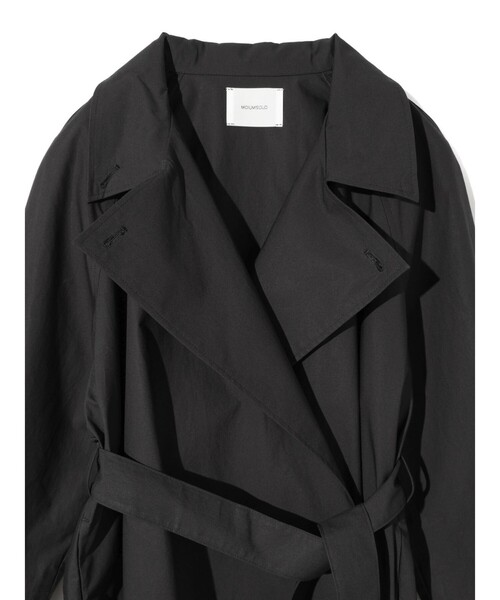 MIDIUMISOLID(ミディウミソリッド)の「MIDIUMISOLID for Ladies ラップトレンチシャツ(シャツ/ブラウス・レディース・ネイビー/ベージュ・FREE)」の17枚目の写真