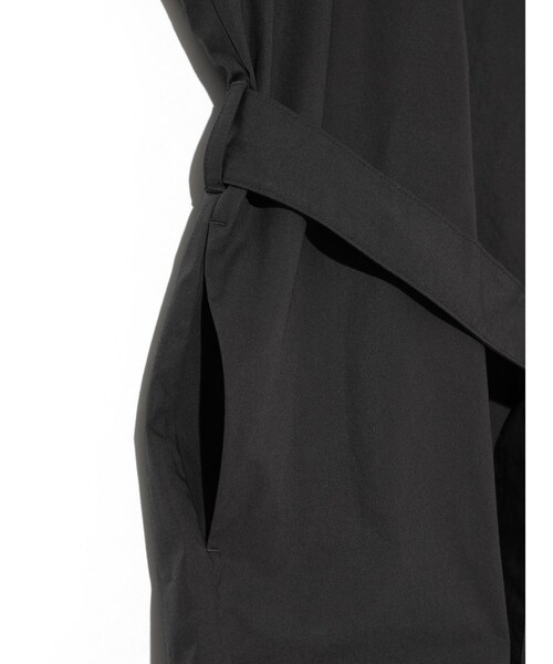 MIDIUMISOLID(ミディウミソリッド)の「MIDIUMISOLID for Ladies ラップトレンチシャツ(シャツ/ブラウス・レディース・ネイビー/ベージュ・FREE)」の14枚目の写真