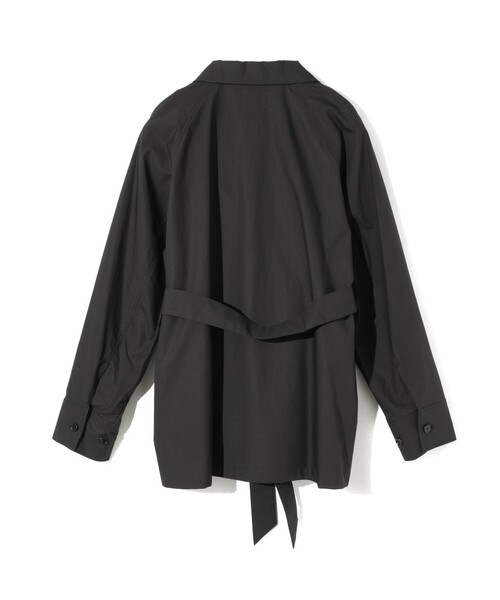 MIDIUMISOLID(ミディウミソリッド)の「MIDIUMISOLID for Ladies ラップトレンチシャツ(シャツ/ブラウス・レディース・ネイビー/ベージュ・FREE)」の13枚目の写真