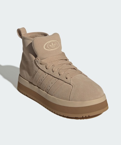 adidas(アディダス)の「CAMPUS 00s WTR MD W / キャンパス 00s ウィンター ミッドカット / アディダスオリジナルス adidas Originals(スニーカー・レディース・ベージュ・26.0cm/24.5cm/25.0cm/22.0cm/22.5cm/25.5cm/28.0cm/23.5cm/23.0cm/24.0cm/26.5cm/27.0cm/27.5cm)」の4枚目の写真