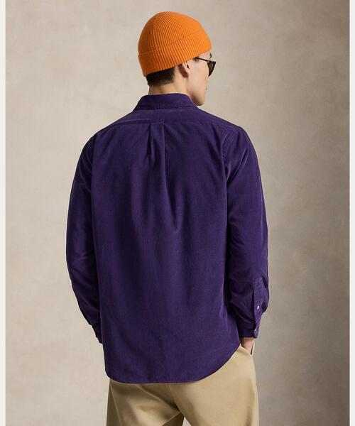 POLO RALPH LAUREN(ポロ ラルフ ローレン)の「クラシック フィット コーデュロイ シャツ(シャツ/ブラウス・メンズ・パープル・XS/S/M/L)」の6枚目の写真