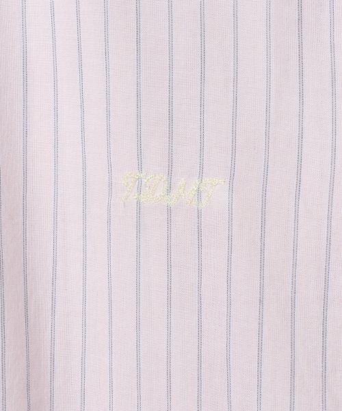 TTUDEMENT（トュードメント）の「STRIPED SUMMER OVERSHIRT_PINK（シャツ/ブラウス・レディース・その他・FREE）」の7枚目の写真