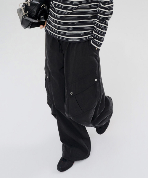 CHASECULT(チェイスカルト)の「レディース カーブドカーゴパンツ-FERG2281B03(その他パンツ・レディース・ブラック・70/67)」の4枚目の写真
