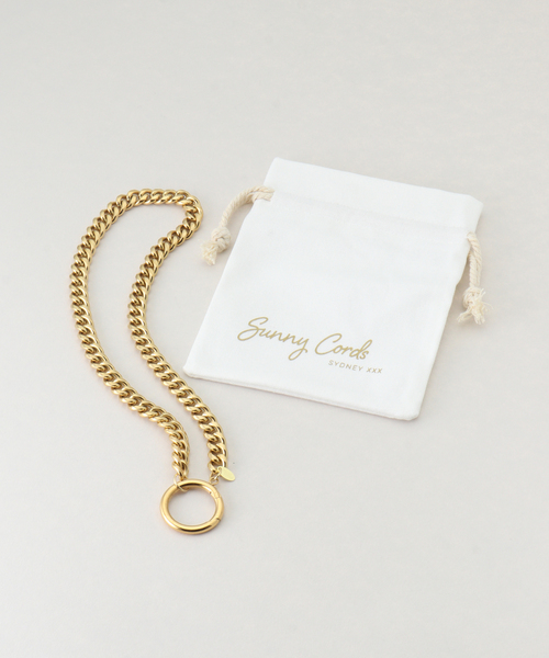 AP STUDIO(エーピーストゥディオ)の「【Sunny Cords/サニーコーズ】Samantha chain glass ring(その他小物・レディース・ゴールド・FREE)」の7枚目の写真