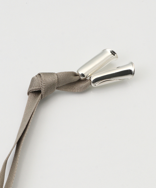 JOURNAL STANDARD(ジャーナルスタンダード)の「【TEINTE/タント】CALLA 3PEARL RIBBON NECKLACE(ネックレス・レディース・アイボリー・FREE)」の5枚目の写真