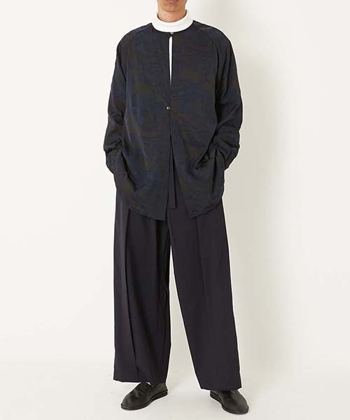 BLUE BLUE JAPAN（ブルーブルージャパン）の「ストレッチドライツイル ハカマパンツ（その他パンツ・メンズ・ダークネイビー・L/M/S）」の9枚目の写真