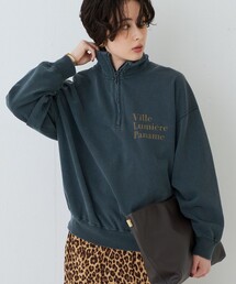 Rouge vif（ルージュヴィフ）の「【2026AW新作 / REMI RELIEF / レミレリーフ】別注裏毛ハーフZIPスウェット / 日本製（スウェット）」