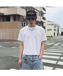 ANOLORCODE（アノローコード）の「ソリッドクロップ半袖Tシャツ (3色)（Tシャツ/カットソー）」
