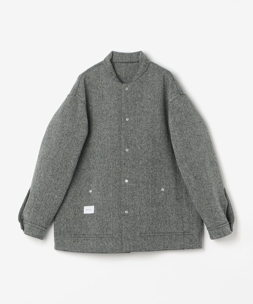 SHIPS any(シップス エニィ)の「フレンチ メリノ ウール リバー カバーオール◇(カバーオール・メンズ・グレー・X-LARGE/LARGE/MEDIUM)」の14枚目の写真