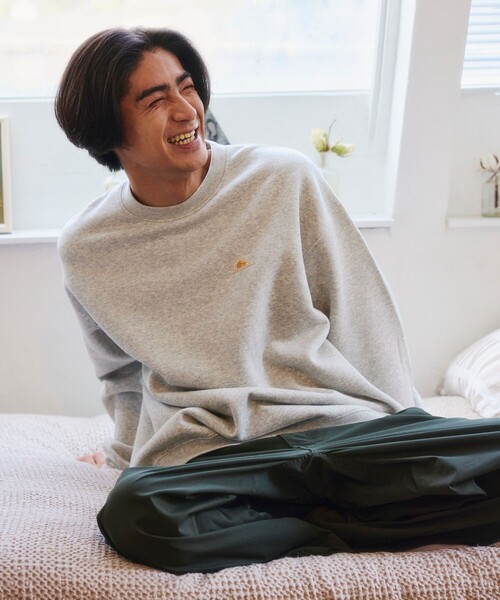 KELTY(ケルティ)の「KELTY/ケルティ 限定展開 KELTY×FREAK'S STORE/ケルティ 別注 キャットロゴ バックプリント クルーネックスウェット(スウェット・メンズ・チャコールグレー/ネイビー/ライトグレー/ベージュ・SMALL/MEDIUM/LARGE)」の22枚目の写真
