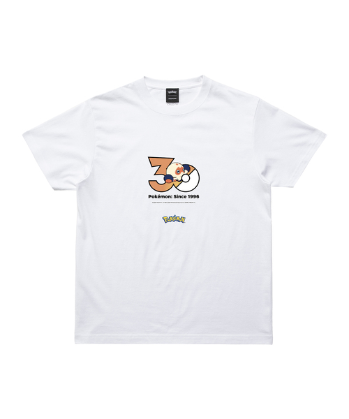 ZOZOSPOT(ゾゾスポット)の「Pokemon 30th Anniversary 1025 T-shirt 「タタッコ」(Tシャツ/カットソー・レディース・ホワイト・160cm/150cm/140cm/130cm/120cm/110cm/100cm/XXX-LARGE/XX-LARGE/X-LARGE/LARGE/MEDIUM/SMALL)」の1枚目の写真