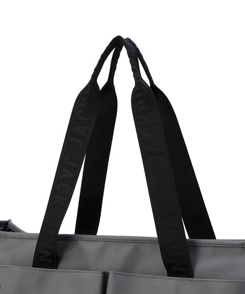 Jack Bunny!!(ジャックバニー)の「高周波プリントトートバッグ (UNISEX)(ショルダーバッグ・メンズ・ブラウン/ネイビー/グレー・FREE)」の7枚目の写真