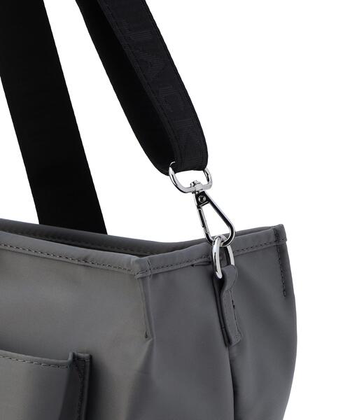 Jack Bunny!!(ジャックバニー)の「高周波プリントトートバッグ (UNISEX)(ショルダーバッグ・メンズ・ブラウン/ネイビー/グレー・FREE)」の8枚目の写真