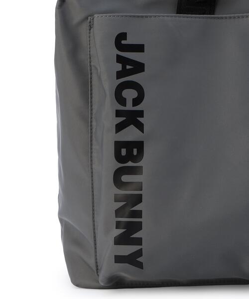 Jack Bunny!!(ジャックバニー)の「高周波プリントトートバッグ (UNISEX)(ショルダーバッグ・メンズ・ブラウン/ネイビー/グレー・FREE)」の9枚目の写真