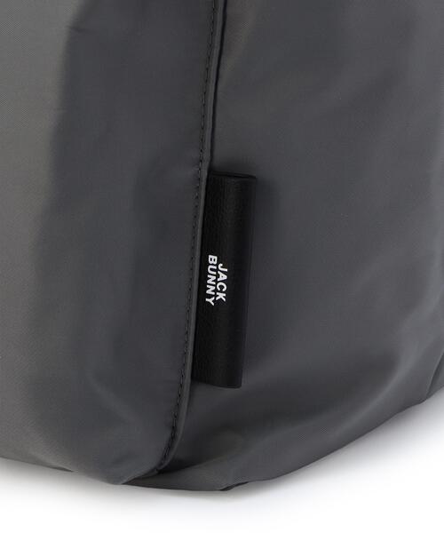 Jack Bunny!!(ジャックバニー)の「高周波プリントトートバッグ (UNISEX)(ショルダーバッグ・メンズ・ブラウン/ネイビー/グレー・FREE)」の11枚目の写真