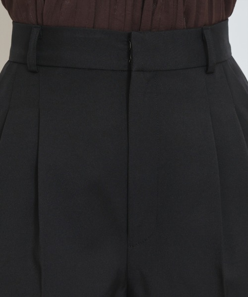 WILLSELECTION(ウィルセレクション)の「センタータックショートパンツ(その他パンツ・レディース・グレー系その他/ブラック系その他/ブラック・FREE)」の8枚目の写真