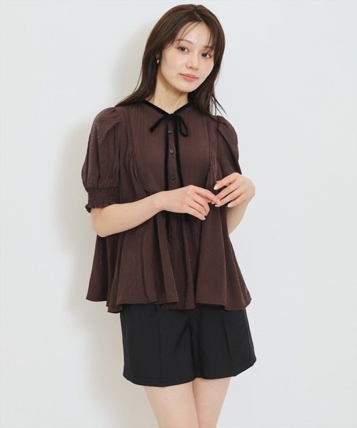 WILLSELECTION(ウィルセレクション)の「センタータックショートパンツ(その他パンツ・レディース・グレー系その他/ブラック系その他/ブラック・FREE)」の13枚目の写真