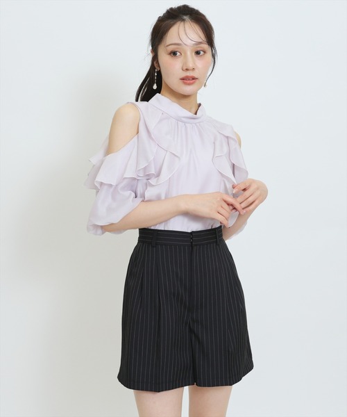 WILLSELECTION(ウィルセレクション)の「センタータックショートパンツ(その他パンツ・レディース・グレー系その他/ブラック系その他/ブラック・FREE)」の15枚目の写真