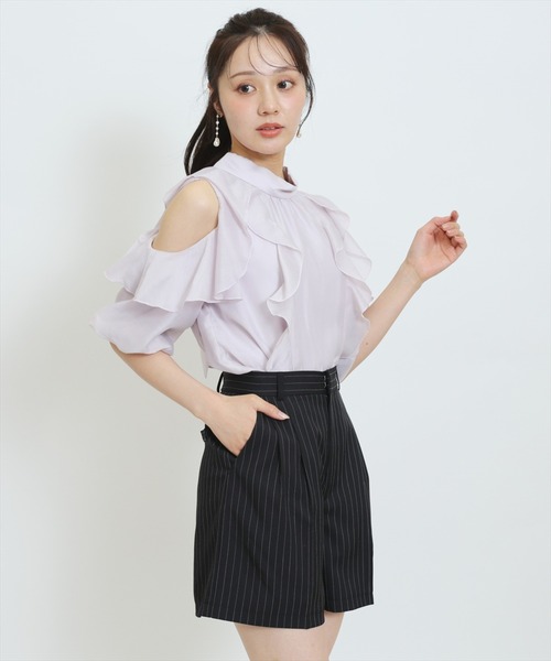 WILLSELECTION(ウィルセレクション)の「センタータックショートパンツ(その他パンツ・レディース・グレー系その他/ブラック系その他/ブラック・FREE)」の20枚目の写真