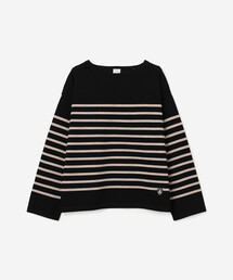 ORCIVAL | ボートネック ボーダーニットプルオーバー WOMEN