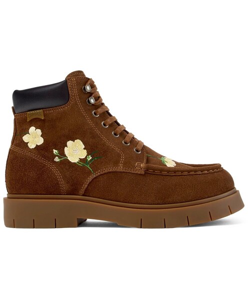 CAMPER（カンペール）の「[カンペール] TWINS / アンクルブーツ（ブーツ・レディース・ブラウン系その他3・23.5cm/23.0cm/24.0cm/25.0cm）」の2枚目の写真