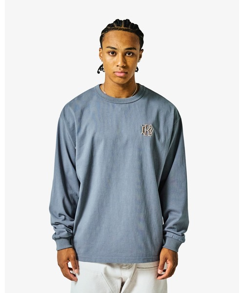 KEBOZ(ケボズ)の「CMK L/S TEE(Tシャツ/カットソー・メンズ・ネイビー/レッド/ホワイト/ブラック/チャコールグレー・M/L/2XL/XL/S)」の6枚目の写真