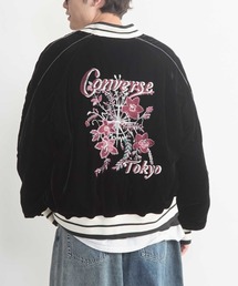 VELOUR EMBROIDERY SOUVENIR JACKET