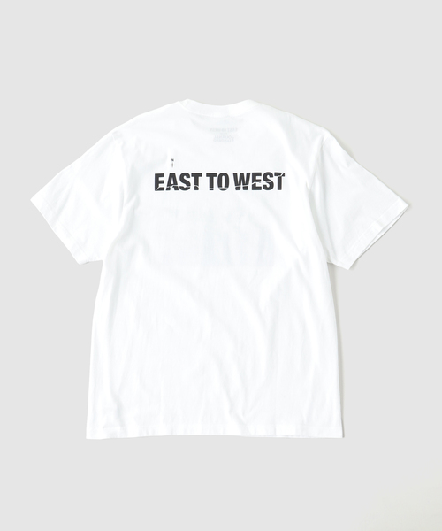 JOURNAL STANDARD(ジャーナルスタンダード)の「EAST TO WEST MOTEL Tee(Tシャツ/カットソー・メンズ・ブラック/ホワイト・MEDIUM/LARGE/X-LARGE)」の4枚目の写真