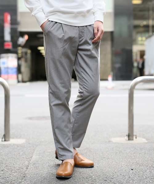 RAGEBLUE（レイジブルー）の「TWタックイージーパンツ/714757（その他パンツ・メンズ・ネイビー/グレー・SMALL/LARGE/MEDIUM）」の9枚目の写真
