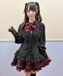 Secret Honey（シークレットハニー）の「裾フリル長袖オーバーブラウス（シャツ/ブラウス）」